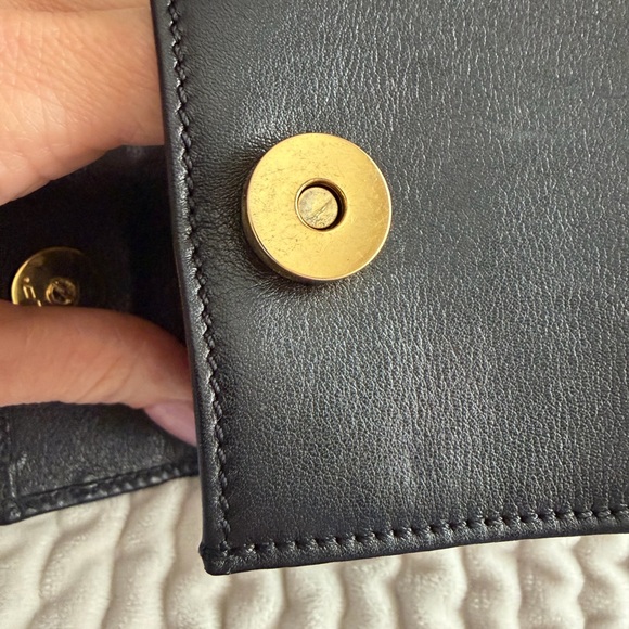 Celine Black Mini Bag with Gold Chain - Picture 6 of 8